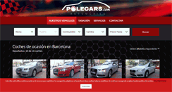 Desktop Screenshot of polecars.com